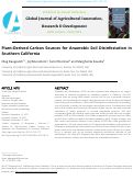 Cover page: Plant-Derived Carbon Sources for Anaerobic Soil Disinfestation in Southern California