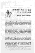 Cover page: Chaucer's Man of Law as a Purchasour