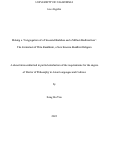 Cover page: Making a ‘Congregation of a Thousand Buddhas and a Million Bodhisattvas’: The Formation of Wŏn Buddhism, a New Korean Buddhist Religion