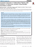 Cover page: Treatment Outcomes in Tuberculosis Patients with Diabetes: A Polytomous Analysis Using Brazilian Surveillance System