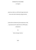 Cover page: Aspirations, Barriers, and Transfer Opportunities for Latina and Latino Community College Students