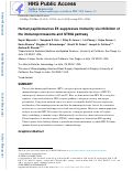 Cover page: Human papillomavirus E5 suppresses immunity via inhibition of the immunoproteasome and STING pathway.