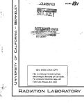 Cover page: ALKYL PHOSPHORIC ACID EXTRACTIONS