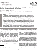 Cover page: Vertical niche definition of test-bearing protists (Rhizaria) into the twilight zone revealed by in situ imaging