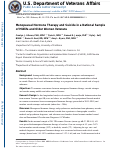 Cover page: Menopausal Hormone Therapy and Suicide in a National Sample of Midlife and Older Women Veterans.