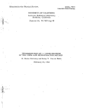 Cover page: DETERMINATION OF jt-rt CROSS SECTIONS BY THE CHEW-LOW EXTRAPOLATION METHOD