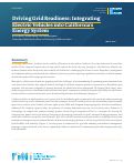 Cover page of Driving Grid Readiness: Integrating Electric Vehicles into California’s Energy System