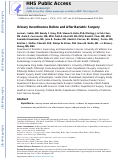 Cover page: Urinary Incontinence Before and After Bariatric Surgery