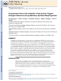 Cover page: Programmed Cell-to-Cell Variability in Ras Activity Triggers Emergent Behaviors during Mammary Epithelial Morphogenesis