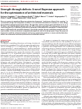 Cover page: Strength through defects: A novel Bayesian approach for the optimization of architected materials