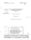 Cover page: JASON: A DIGITAL COMPUTER PROGRAM FOR NUMERICALLY SOLVING THE LINEAR POISSON EQUATION V .(kV o ) = p