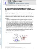 Cover page: An Aminoimidazole Radical Intermediate in the Anaerobic Biosynthesis of the 5,6-Dimethylbenzimidazole Ligand to Vitamin B12