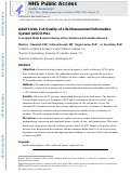 Cover page: Adult Sickle Cell Quality-of-Life Measurement Information System (ASCQ-Me)