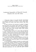 Cover page: Considerazioni biogeografiche sui Diaptomidi (Copepoda Calanoida) delle acque dolci italiane