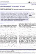 Cover page: Oral delivery of dsRNA by microbes: Beyond pest control