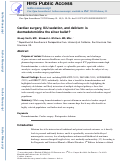 Cover page: Cardiac surgery, ICU sedation, and delirium: is dexmedetomidine the silver bullet?