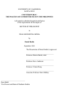 Cover page: Counter/Public: The Politics of Committed Film in the Philippines