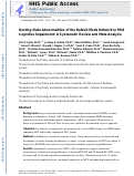 Cover page: Resting State Abnormalities of the Default Mode Network in Mild Cognitive Impairment: A Systematic Review and Meta-Analysis.