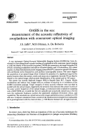 Cover page: OASIS in the sea: Measurement of the acoustic reflectivity of zooplankton with concurrent optical imaging