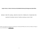 Cover page of Impact of sex on heroin intravenous self-administration by heterogeneous stock rats
