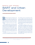 Cover page: Middle Age Sprawl: Bart and Urban Development