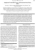 Cover page: Analytical Controlled Losses of Potassium from Straw