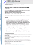 Cover page: Differential effects of risuteganib and bevacizumab on AMD cybrid cells