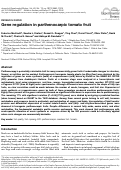 Cover page: Gene regulation in parthenocarpic tomato fruit