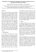 Cover page: Assessment of assimilating SMOS soil moisture information into a distributed hydrologic model