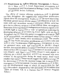 Cover page: Requirement for Fgf8 in olfactory neurogenesis.