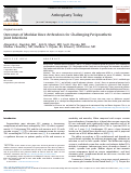 Cover page: Outcomes of Modular Knee Arthrodesis for Challenging Periprosthetic Joint Infections.