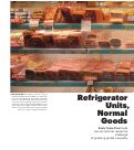 Cover page: Refrigerator Units, Normal Goods