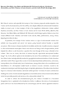 Cover page: Kressner, Ilka Mutis, Ana María and Elizabeth M. Pettinaroli (editors). <em>Ecofictions, Ecorealities, and Slow Violence in Latin America and the Latinx World</em>. Routledge, 2021.