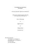 Cover page: Clustering: Algorithm, Optimization and Inference