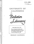 Cover page: A 90-INCH CYCLOTRON WITH AN ADJUSTABLE-ENERGY EXTERNAL BEAM