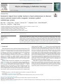 Cover page: Dosimetric impact from cardiac motion to heart substructures in thoracic cancer patients treated with a magnetic resonance guided radiotherapy system.