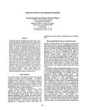 Cover page: Inference Processes in Speech Perception