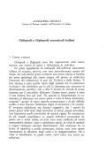 Cover page: Chilopodi e Diplopodi cavernicoli italiani