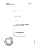 Cover page: PREBIOLOGICAL SYNTHESIS