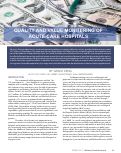 Cover page: Quality and Value Monitoring of Acute-Care Hospitals