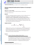 Cover page: Rhodium‐Catalyzed Enantioselective Silylation of Cyclopropyl C−H Bonds