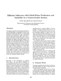 Cover page: Efficient Inference with Multi-Place Predicates and Variables in a Connectionist System