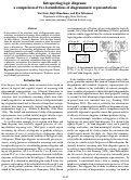 Cover page: Interpreting logic diagrams: a comparison of two formulations of diagrammatic representations