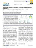 Cover page: Conceptual Advances from Werner Complexes to Metal–Organic Frameworks