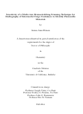 Cover page: Sensitivity of a Multi-view Bremsstrahlung Scanning Technique for Radiography of Intermodal Cargo Containers to Identify Fisssionable Materials