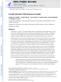 Cover page: Crystal structure of the human σ1 receptor