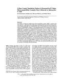 Cover page: A rare cryptic translation product is presented by Kb major histocompatibility complex class I molecule to alloreactive T cells.