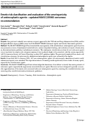 Cover page: Emetic risk classification and evaluation of the emetogenicity of antineoplastic agents—updated MASCC/ESMO consensus recommendation