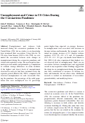 Cover page: Unemployment and Crime in US Cities During the Coronavirus Pandemic.