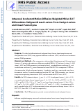 Cover page: Intravoxel incoherent motion diffusion-weighted MRI at 3.0 T differentiates malignant breast lesions from benign lesions and breast parenchyma.